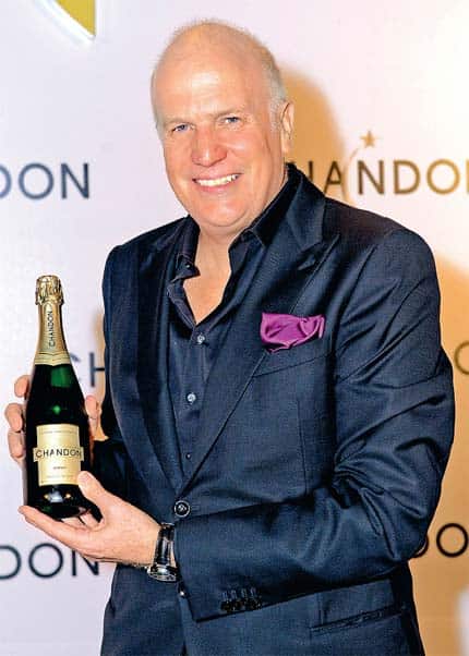 Master of Ceremony Mark Bedingham, the veteran Asia hand who heads Moët Hennessy in Australia and the East, came up with the idea to launch an Indian Chandon Master of Ceremony Mark Bedingham, the veteran Asia hand who heads Moët Hennessy in Australia and the East, came up with the idea to launch an Indian Chandon