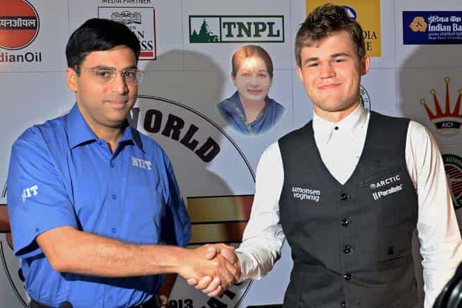 Kasparov wants Carlsen to Win. Karpov has no Clear Preference. Kramnik  thinks Anand can Win ~ World Chess Championship 2013 Viswanathan Anand vs  Magnus Carlsen at Chennai Hyatt Regency