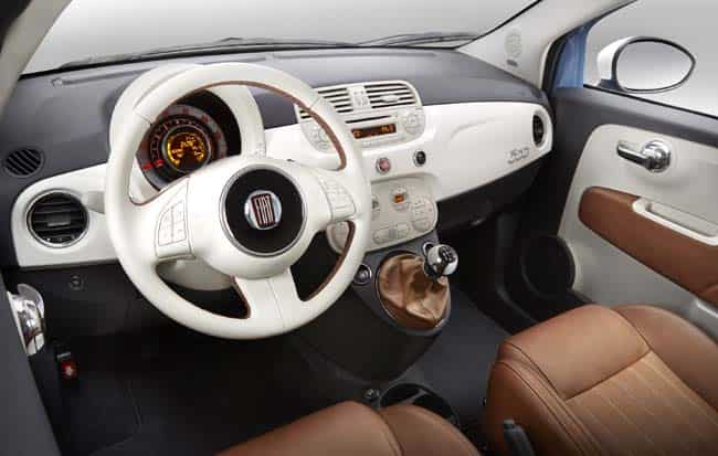 The car is powered by a 1.4-liter gas engine and comes with sports suspension as standard. (Photo: AFP) Fiat launches celebratory limited edition 500