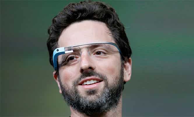 The new showrooms could help Google create buzz for its wearable devices. This file photo shows Google founder Sergey Brin wearing the Google Glass. (AP Photo) The new showrooms could help Google create buzz for its wearable devices. This file photo shows Google founder Sergey Brin wearing the Google Glass. (AP Photo)