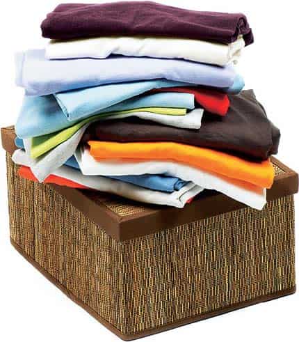 Throw them out! If you haven’t worn the clothes languishing in the back of your closet in a year, chuck them out Throw them out! If you haven’t worn the clothes languishing in the back of your closet in a year, chuck them out