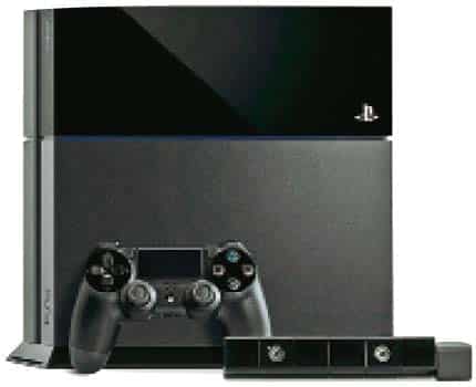 Easy on the eye: The PlayStation 4 is sleeker, leaner and better looking in terms of size and form factor Easy on the eye: The PlayStation 4 is sleeker, leaner and better looking in terms of size and form factor