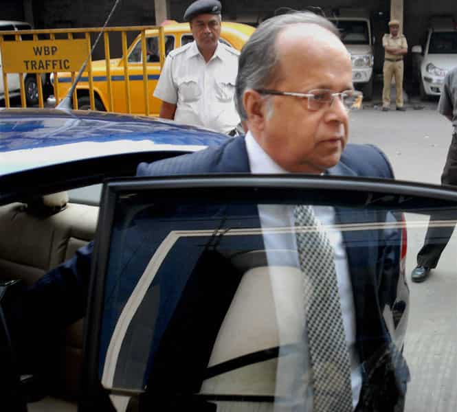 West Bengal Human Rights Commission chairman Justice AK Ganguly arrives at his office in Kolkata. (PTI file photo)</em) West Bengal Human Rights Commission chairman Justice AK Ganguly arrives at his office in Kolkata. (PTI file photo)</em)