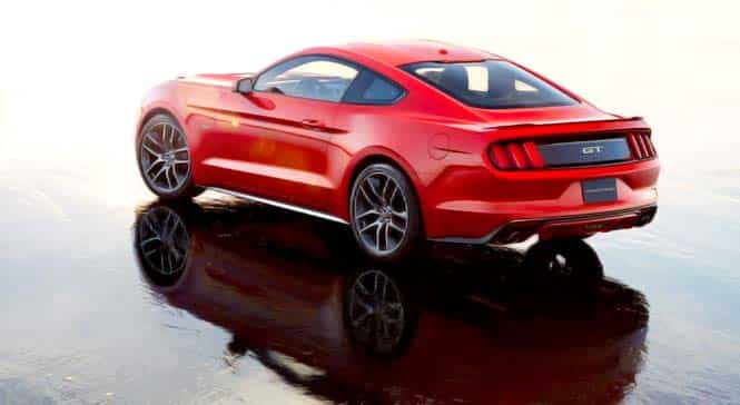 An undated image of the 2015 Mustang provided by Ford. It will go on sale next fall in North America and will arrive later in Europe and Asia. (AP Photo/Ford) Ford launches new global Mustang to buoy brand, boost margins