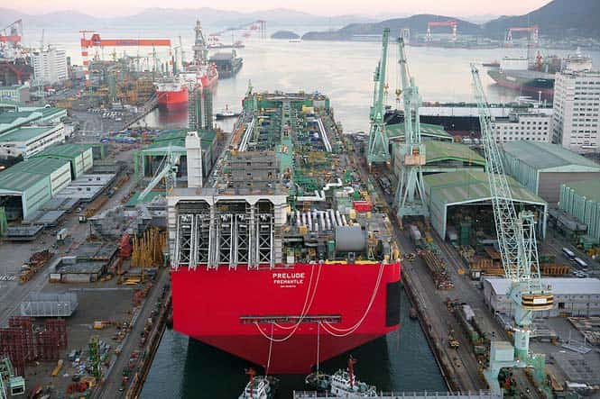 Samsung Heavy Industries floats world's largest floating vessel ...