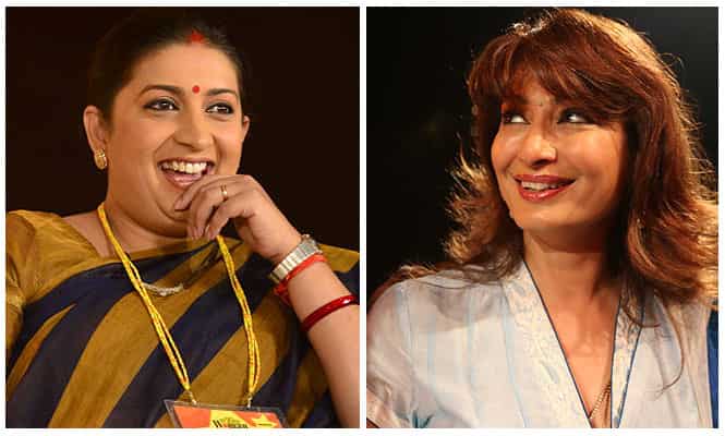 And what about her? When I attacked Sanjay Nirupam for making sexist comments about Smriti Irani, I was hit back with 'What about Narendra Modi's comment about Sunanda Pushkar?'