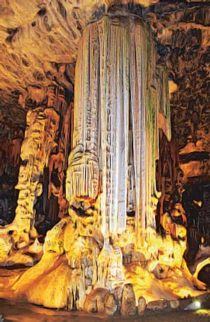 Cave of wonders: The Cango Caves are said to have begun forming 20 million years ago.