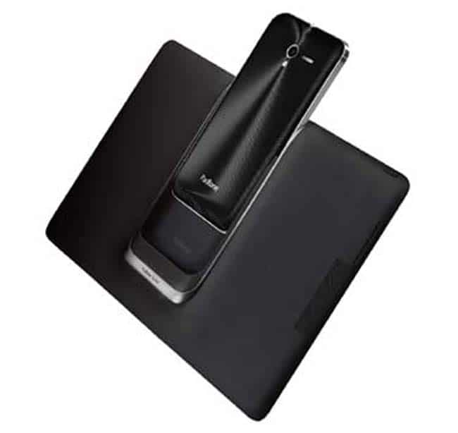 The Asus PadFone 2. Photo: AFP The Asus PadFone 2. Photo: AFP