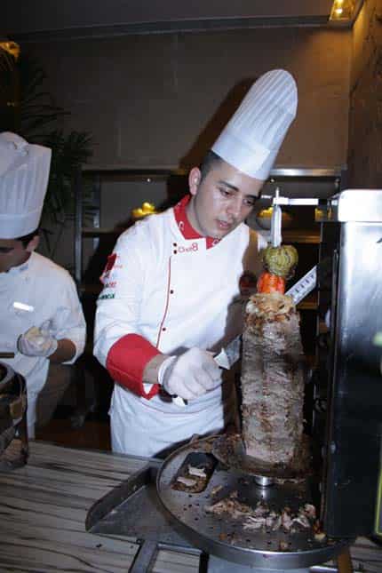 Chef Serdar Koca from Turkey at Turkish Food Festival Chef Serdar Koca from Turkey at Turkish Food Festival