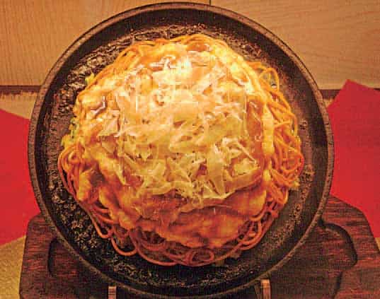 Hiroshima-style okonomiyaki Hiroshima-style okonomiyaki