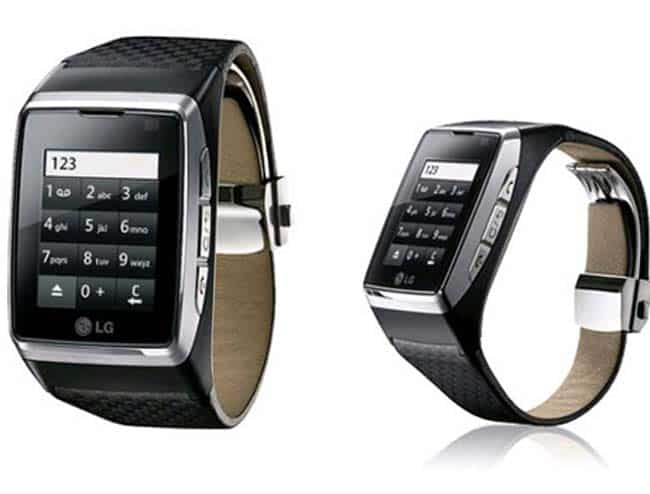 LG GD910 3G Touch Watch Phone. Photo: AFP LG GD910 3G Touch Watch Phone. Photo: AFP