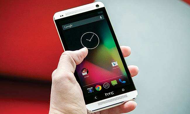 The Google edition will do away with many of the HTC One's standard features in favor of a stock Android experience. Photo: AFP The Google edition will do away with many of the HTC One's standard features in favor of a stock Android experience. Photo: AFP