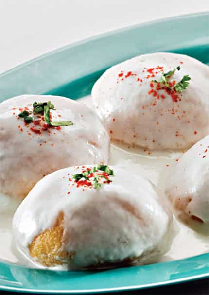 Bring on the curd: The best thing you can do with a puri is to make dahi-batata puri (or dahi-bataka puri if you want the real name)
</div) Bring on the curd: The best thing you can do with a puri is to make dahi-batata puri (or dahi-bataka puri if you want the real name)
</div)
