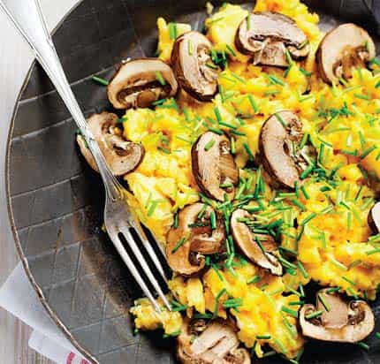 Try a new one! God knows, there are enough egg dishes in the world for the chefs not to have to rely on the same tired old mushroom omelette or fried eggs sunny-side up formula Try a new one! God knows, there are enough egg dishes in the world for the chefs not to have to rely on the same tired old mushroom omelette or fried eggs sunny-side up formula