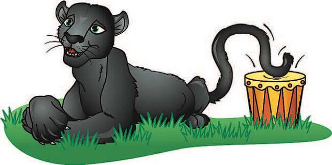 Bagheera beats the drum Bagheera beats the drum