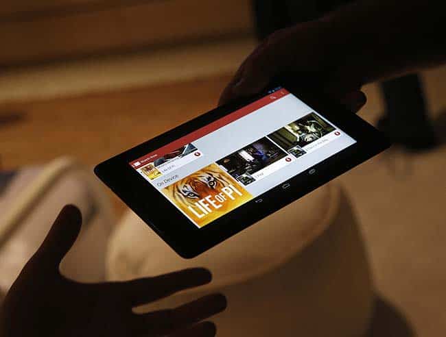The new Nexus 7 tablet is demonstrated during a Google event at Dogpatch Studio in San Francisco. Reuters/Beck Diefenbach The new Nexus 7 tablet is demonstrated during a Google event at Dogpatch Studio in San Francisco. Reuters/Beck Diefenbach
