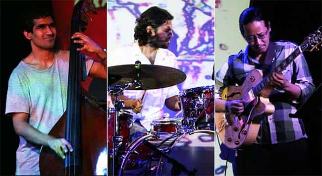 (From left) Sahil Warsi, Reuben Narain, Pranai Gurun) (From left) Sahil Warsi, Reuben Narain, Pranai Gurun)