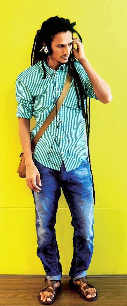 Model: Saurabh Saple, Shirt: Bhane, Jeans: Jack & Jones, Sling bag: Zara, Gladiators: Estd 1977 Model: Saurabh Saple, Shirt: Bhane, Jeans: Jack & Jones, Sling bag: Zara, Gladiators: Estd 1977