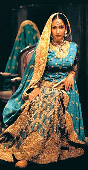 Wedding frenzy: By the time this shot was taken in the mid-1990s, zardozi was already a craze in the bridal market Wedding frenzy: By the time this shot was taken in the mid-1990s, zardozi was already a craze in the bridal market