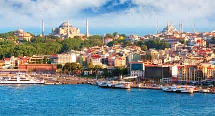 Neither here nor there: Istanbul, with one end in Asia and the other in Europe, is a mix of both worlds Neither here nor there: Istanbul, with one end in Asia and the other in Europe, is a mix of both worlds
