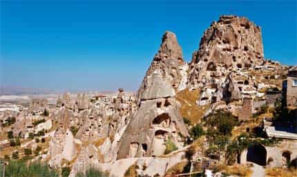 Out of this world: The cave houses of Cappadocia give it a surreal, other-world appearance Out of this world: The cave houses of Cappadocia give it a surreal, other-world appearance