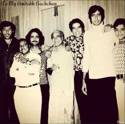 BLAST FROM THE PAST: Amjad Ali Khan, Dharamendra, AK Hangal, Sachin, Ramesh Sippy and Amitabh Bachchan