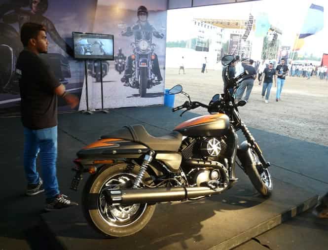The Street is a completely new product from ground up, and is the company’s first new design in over 14 years after the V-Rod. (HT photo) Harley on the middle path with Street 750