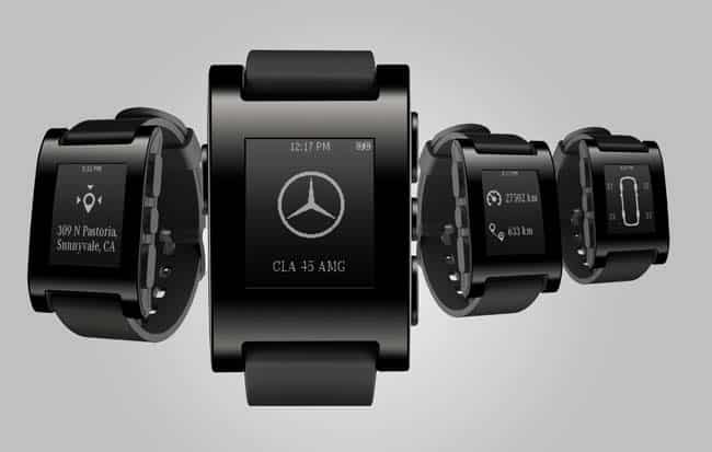 Mercedes-Benz redefines device integration and remote convenience. Photo:AFP The 007 bond watch: Now BMW, Samsung enable you to drive with your wrist