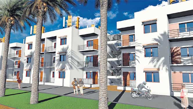An artist’s impression of site designed by Jamia students at Kottakuppam in Tamil Nadu. An artist’s impression of site designed by Jamia students at Kottakuppam in Tamil Nadu.