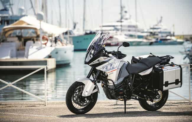 The KTM 1290 Super Adventure. Photo:AFP The KTM 1290 Super Adventure. Photo:AFP