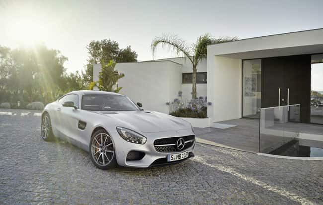 The Mercedes-AMG GT. Photo:AFP Toyota is the world's top car brand