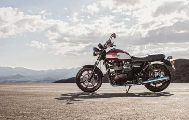 The Triumph Bonneville Newchurch. Photo:AFP The Triumph Bonneville Newchurch. Photo:AFP