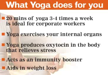 office yoga benefits