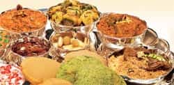 Royal thali at Royal Vega. Royal thali at Royal Vega.