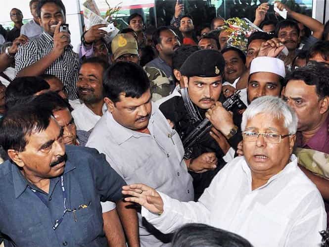 The rebellion came as shock for Lalu Prasad who has been on the verge of a comeback in after his release from jail. (PTI file photo)</strong) The rebellion came as shock for Lalu Prasad who has been on the verge of a comeback in after his release from jail. (PTI file photo)</strong)