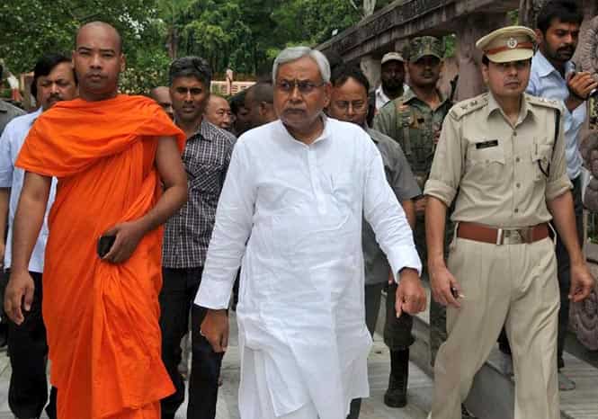 Bihar CM Nitish Kumar feigned ignorance over the developments in RJD. (AFP file photo)</strong) Bihar CM Nitish Kumar feigned ignorance over the developments in RJD. (AFP file photo)</strong)