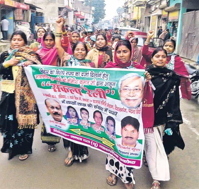Women, Kumar's new constituency (Prashant Jha/HT) Women, Kumar's new constituency (Prashant Jha/HT)