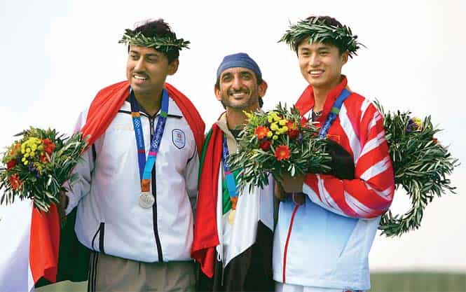 At Athens 2004, shooting champion Rajyavardhan Rathore became the second individual medal winner after wrestler KD Jadhav in Helsinki 1952. (Photo: Getty images)