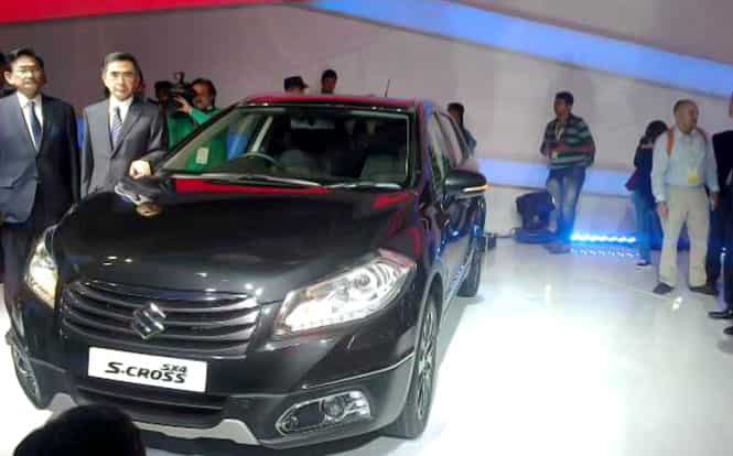 Maruti kicks off Auto Expo with two cars, SX4 S-Cross and Ciaz
