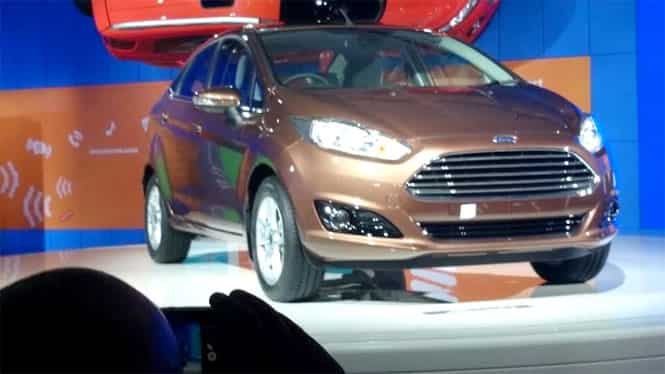 Ford launches new Fiesta, unveils compact sedan