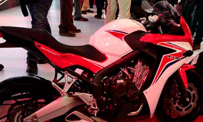 Honda CBR 650F, launched at the 12th Indian Auto Expo in Greater Noida, will be priced at around ₹7 lakh. (HT Photo/Vivek Sinha) Five best looking bikes at the Auto Expo
