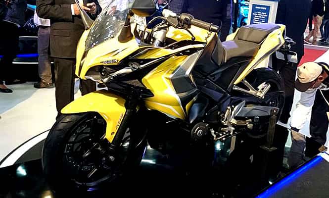 Bajaj unveiled its bike SS 400 at the 12th Indian Auto Expo in Greater Noida. (HT Photo/Vivek Sinha) Five best looking bikes at the Auto Expo