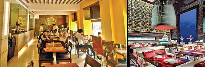 HAPPY MEALS: Zerruco by Zilli at Delhi's Ashok Hotel (left), and Megu in Delhi. (HT Photo)</strong) HAPPY MEALS: Zerruco by Zilli at Delhi's Ashok Hotel (left), and Megu in Delhi. (HT Photo)</strong)