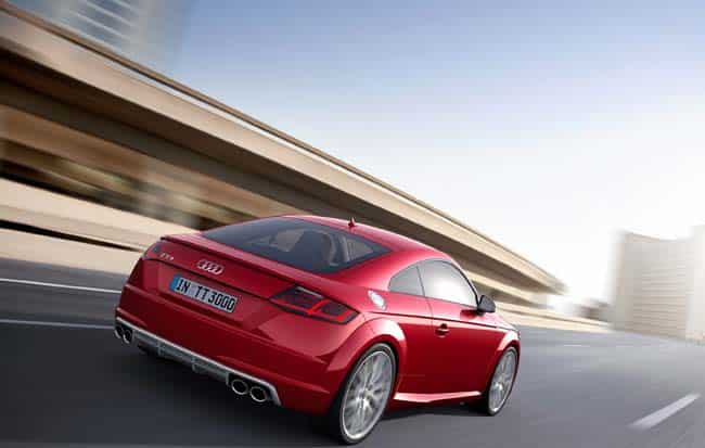 The all-new Audi TT and 310PS TTS Coupé. Photo:AFP The all-new Audi TT and 310PS TTS Coupé. Photo:AFP