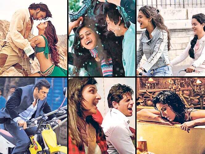 Top: Gunday, Yaariyan, Queen; Bottom: Jai Ho, Hasee Toh Phasee, Ragini MMS 2 Top: Gunday, Yaariyan, Queen; Bottom: Jai Ho, Hasee Toh Phasee, Ragini MMS 2