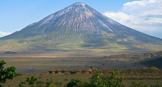 The Ol Doinyo Lengai in Tanzania is a sacred mountain to the Maasai people The Ol Doinyo Lengai in Tanzania is a sacred mountain to the Maasai people