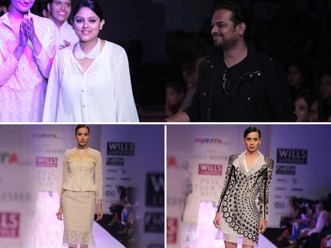 Designer Rahul Mishra showed showcased his collection on Day 2 of the ongoing Wills Lifestyle India Fashion Week. Designer Rahul Mishra showed showcased his collection on Day 2 of the ongoing Wills Lifestyle India Fashion Week.