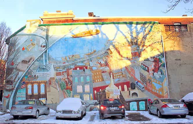 State sponsored Murals in Philadelphia. (HT PHOTO)</font></strong)