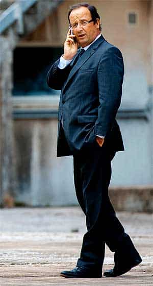 It’s a Happy state:
In France, even a Monsieur Flanby (French for ‘wobbly custard’) like François Hollande (above) can have the most ravishing women fighting over him. What’s not to love, right? (Photo: Getty images) </strong>
</div) It’s a Happy state:
In France, even a Monsieur Flanby (French for ‘wobbly custard’) like François Hollande (above) can have the most ravishing women fighting over him. What’s not to love, right? (Photo: Getty images) </strong>
</div)