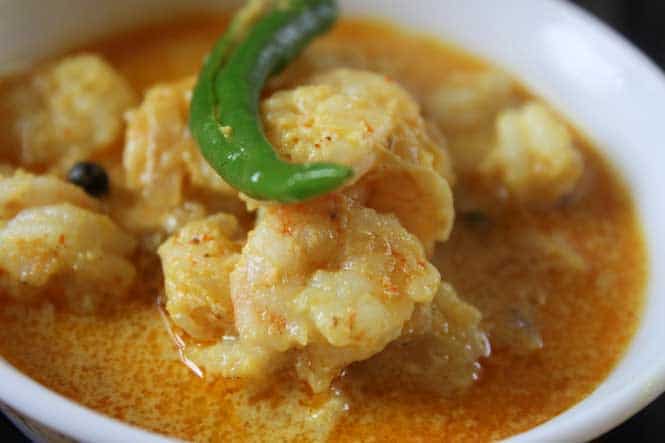 Prawn Malai Curry at the Fortune Select Loudon reflects Bengalis' love for seafood infused with hints of coconut. (IANS Photo)</font></strong) Prawn Malai Curry at the Fortune Select Loudon reflects Bengalis' love for seafood infused with hints of coconut. (IANS Photo)</font></strong)